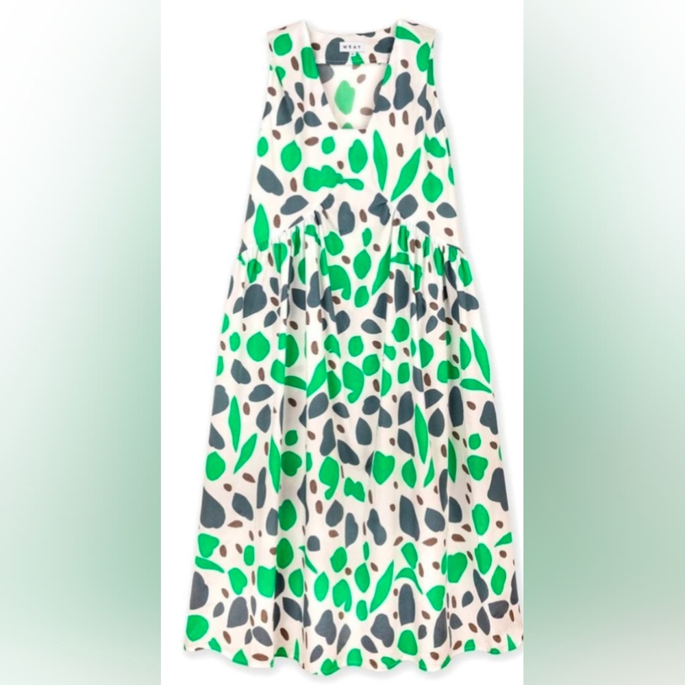 EUC Wray NYC Lily Midi Dress in Cut Out Print XL